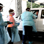 covid drive-thru testing